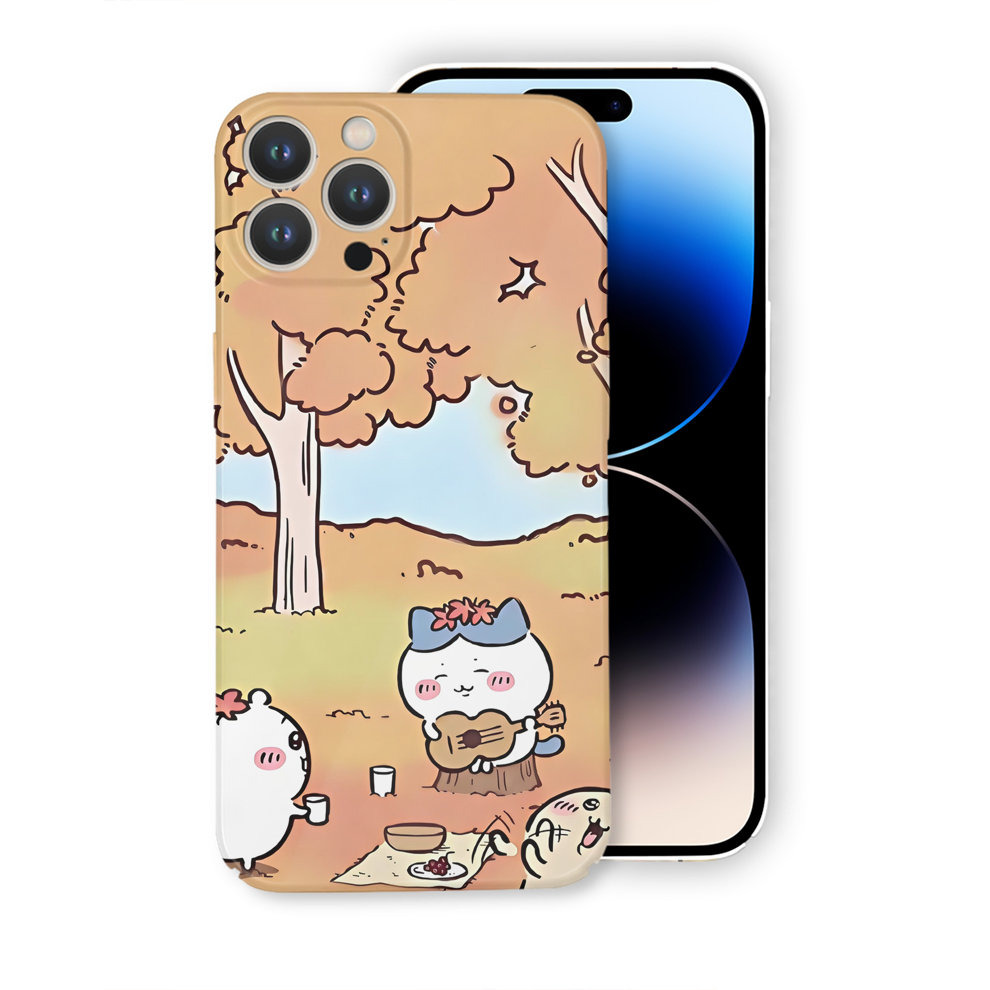 （画像用） ちいかわ Chii-kawa 【iPhone 14シリーズ対応】ハードケース